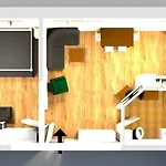 60qm 2 Raum Wohnung nahe dem Stadtzentrum