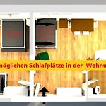 60qm 2 Raum Wohnung nahe dem Stadtzentrum
